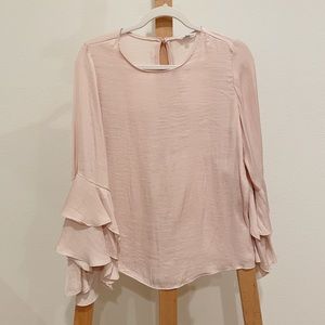 Naked Zebra Blush Blouse